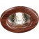 Built -in lamp Novotech, 50 W, GX5.3, 12 V, 60x60 mm, d = 60 mm, brown