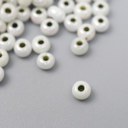Glass beads 8/0 "Color middle. Olive" 10 g