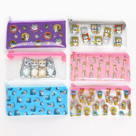 Penal school soft flat 9.5 x 20.5 PVC “September 1: kittens” mix-1