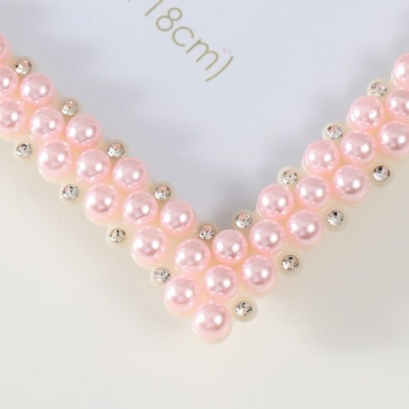 Photo frame plastic 13x18 cm "Pearls" straight angles 20.5x15x1.5 cm-2