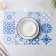 A set of serving napkins on the table “Mosaic”, 4 pcs, 45 × 30 cm, blue color