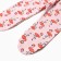 Sliders on a wide elastic band, peach/flamingos color, height 68 cm