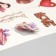 Stick Paper "Romance for two" set 6 sheets 18.6x10 cm