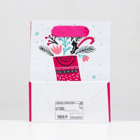 Laminated "New Year's toe" package 11.5 x 14.5 x 6 cm-3