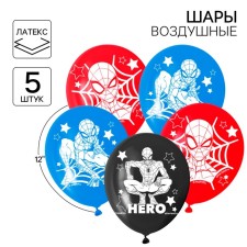 Air Superheroes Air, 12 inch, latex, 5 pieces, Spider-Man
