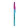 Ballic handle W-219 color, node 0.7 mm, blue ink, mix
