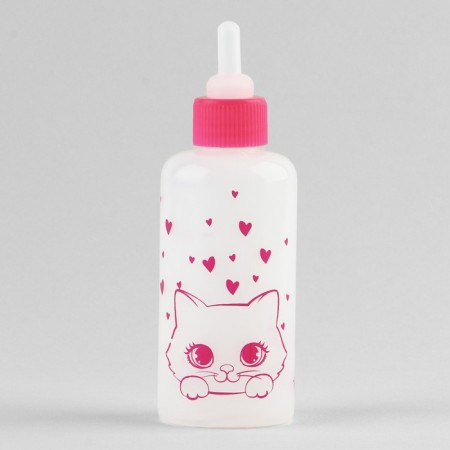 Set for feeding "fluffy happiness" for kittens, 60 ml, with 4 nipples and brush-6