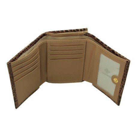 126/8 Wallet with Loricata Brun Frame Castle-1