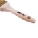 Brush flat MTX 83222, Golden, artificial bristles, wooden pen, 2 "