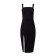 Women's dress Minaku: Partydress Black color, size 44