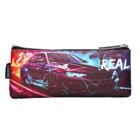 Penal soft, 1 compartment, 80 x 210 x 35 mm, voluminous, Devente, Stay Real, fantasy leather, lining-2