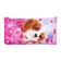 Penal soft, 1 compartment, 110 x 205 mm, flat, Hatber "Cute puppy" Pink NPK_63173