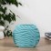 VAZA Ceramics desktop "Ivi" 18 cm, blue