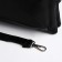 Bag Cross-Bodi with a zipper, black color