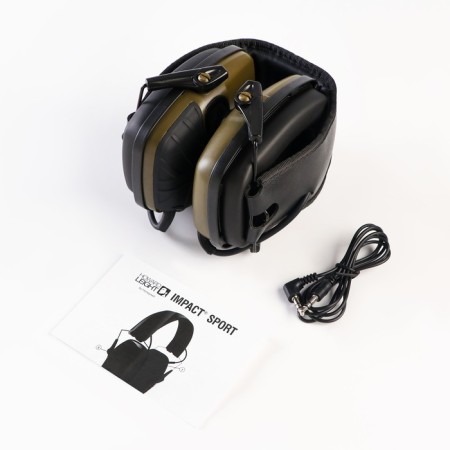 Tactical headphones for shooting with active noise reduction-5