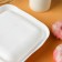 Form for mousse desserts and baking konfinetta "quadro", silicone, 18.5 × 5 cm, white color
