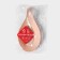 Silicone stand under a spoonful of the share "Simple", 21 × 10 cm, beige color