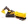 Excavator inertial "construction", with a trailer, mix