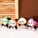Soft toy "Panda", on a key fob, 11 cm, mix color