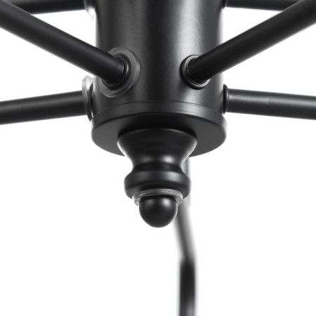 Laymin chandelier 5he27 40W black 60x60x40 cm Bayerlux-7