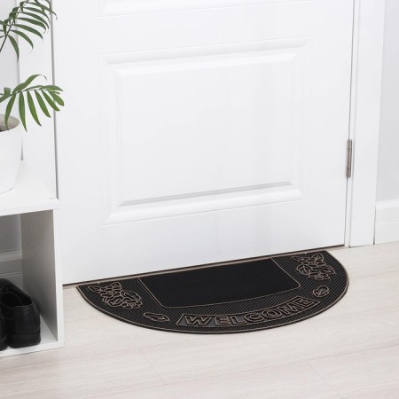Rug -shaped semicircular shade of Welcome, 40 × 70 cm, color mix-12