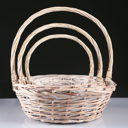 A set of baskets, 3 pcs, 36x36x13x36 cm-1