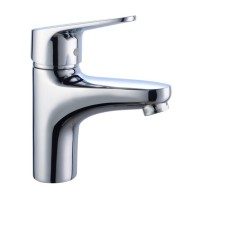 BouOU B8282-1 shell mixer, pour 126 mm, single-leaf, brass, chrome