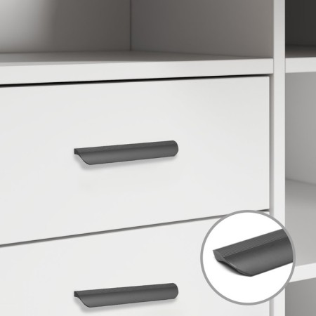 Cappio RSC030 handle, m/o 128 mm, black color