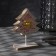 LED figure "Christmas tree" 11.5 × 16 × 5 cm, wood, CR2032 batteries, glow warm white