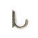 Hook furniture tundra TKO018, one -rod, old bronze