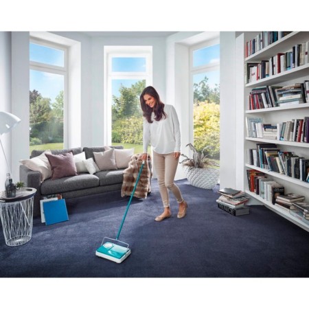 Mechanical brush regulus, for floor and carpets-1