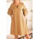 Female dress, size 46, mustard color