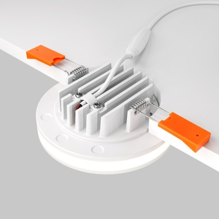 The built-in lamp Technical DL2001-L12W, 12W, 9.5x9.5x3.2 cm, LED, 750LM, 3000K, white color-5
