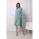 Dress shirt female looklikecat, size 48, green color