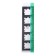 Frame SE AtlasDesign, 5 posts, universal, carbon, Atn001005