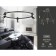Suspended controlled LED lamp Ambrella Light, Linetech, FL5293, LED, 54 W, 4050LUM, 3000-6400K, black color black
