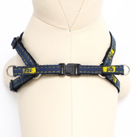 Shleka "Jeans", black lining, width 1 cm, Osh 25-40 cm, og 25-40 cm-3