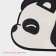 Panda-40 × 60 cm, black and white color rug.