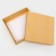 The box is folding, cover is, craft, 20 x 20 x 6 cm