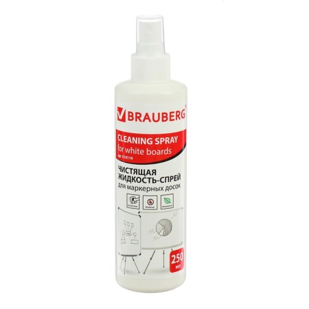 Cleaning liquid spray for marker boards, 250 ml-4