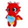 Soft toy "Dragon. Happiness "red