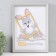Photo frame plastic 21x30 cm 5 series, gray
