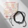 Bracelet-reinforcing “Hams Happiness” Crystalics, Black and Black Silver, D = 8 cm