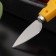 Cheese knife Chece Chece, 12.5 cm, yellow color
