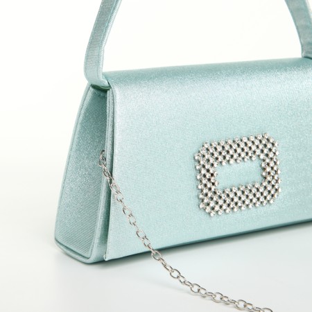 Female bag on a magnet, green color-3