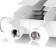 Aluminum radiator Stout Bravo, 500 x 80 mm, 8 sections, lower right connection