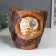 Souvenir Polystone Light "Little Filin in the hollow" from the solar battery 17x12.5x18 cm