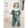 Combineson Children's demi -season quilted amrobaby elf, height 80 cm, mint color