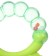 Silicone teether "strawberry", with a rattle, crumb I