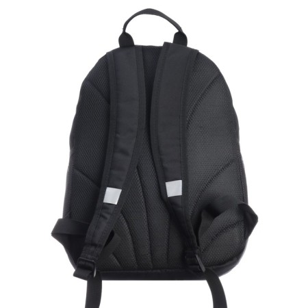 School backpack, 38 x 28 x 18 cm, Grizzly 363, ergonomic back, black RG-363-5_3-4